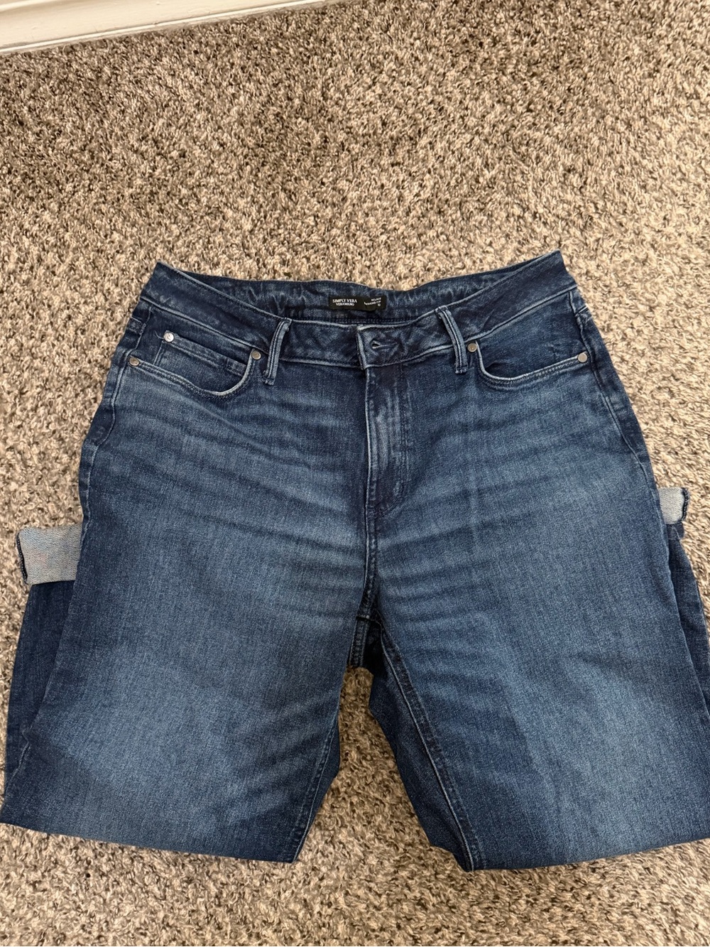 Simply Vera - Vera Wang Dark Blue Jeans